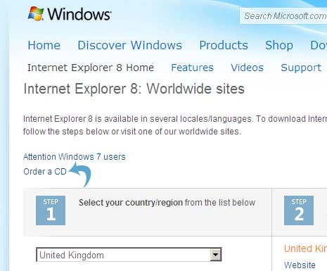 free downloads internet explorer 8