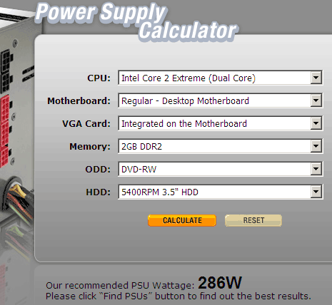 power-supply-wattage-requirement