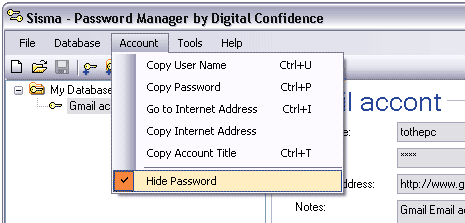 sisma-password-manager-hide