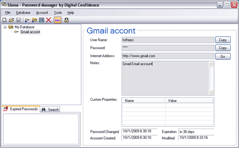 sisma-password-manager-screen