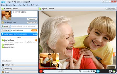 Video call software
