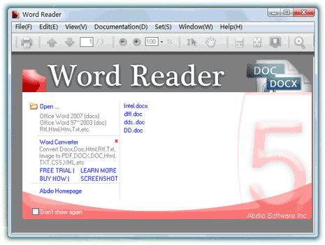 word-reader-application