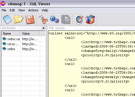 .xml file viewer