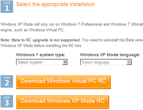 download windows xp mode windows 7