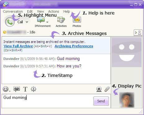 yahoo-messenger-shortcut-keys